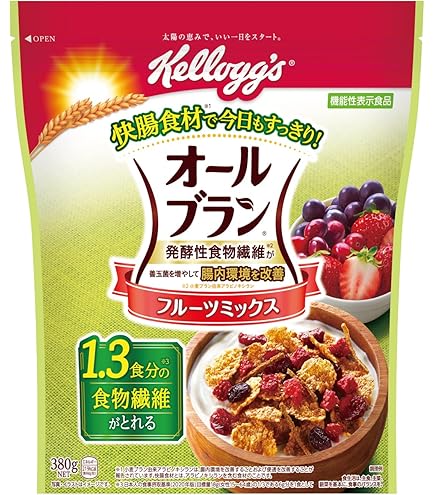 Amazon.co.jp: ケロッグ オールブラン ブランフレーク 270g ×6袋 小麦